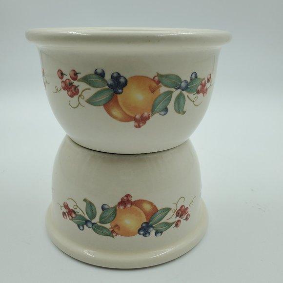 Corelle Coordinates Stoneware Abundance 7 Oz. Ramekins Custard Cups - Picture 6 of 6